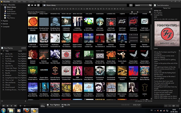MusicBee makes it easy to manage, find, and play music files on your computer. It also supports podcasts, web radio stations and SoundCloud integration.