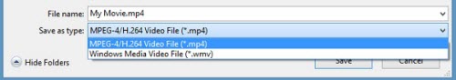 Convert WLMP to WMV and MP4