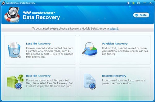 Safe, easy and fast! This is how Wondershare Data Recovery retrieves your lost videos, photos, music, documents, email and archive files from various disks.